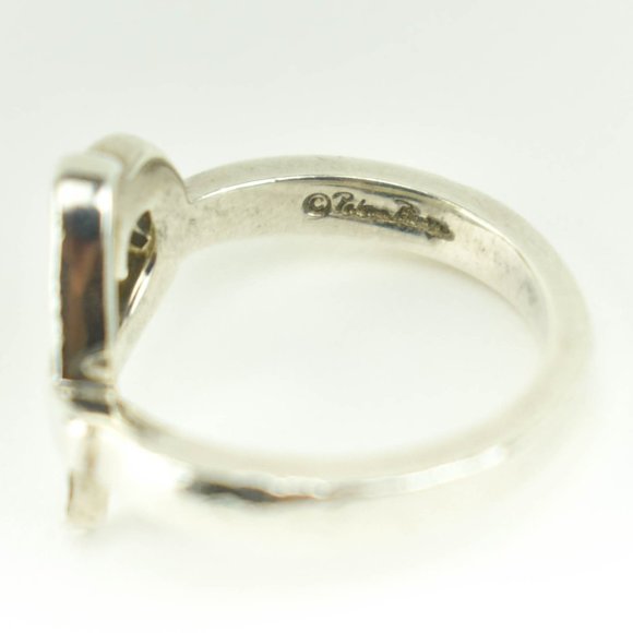 TIFFANY & CO Silver Loving Heart Ring (ms) - Picture 4 of 7